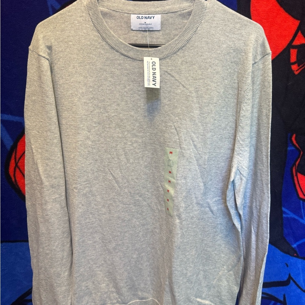 Old Navy Heather Gray Crewneck